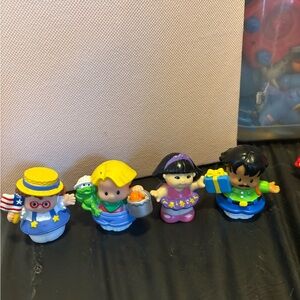 Colorful Kids Toy Figures Set